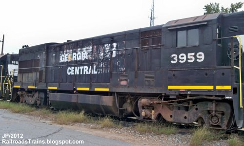 GC+3959+U23B+GE+Locomotive+Train+Engine+Georgia+Central+Railroad+Macon+GA.+Yard,+Ex+SOU+Southern.JPG