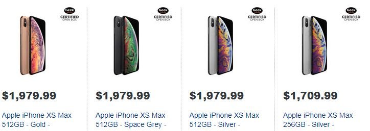 iPhone XS Max Certified Open Box.JPG